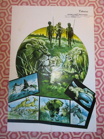 ULTIME GRIDA DALLA SAVANNA (27"X 39") ITALIAN ROLLED POSTER 1975 ANTONIO CLIMATI - Rendezvous Cinema