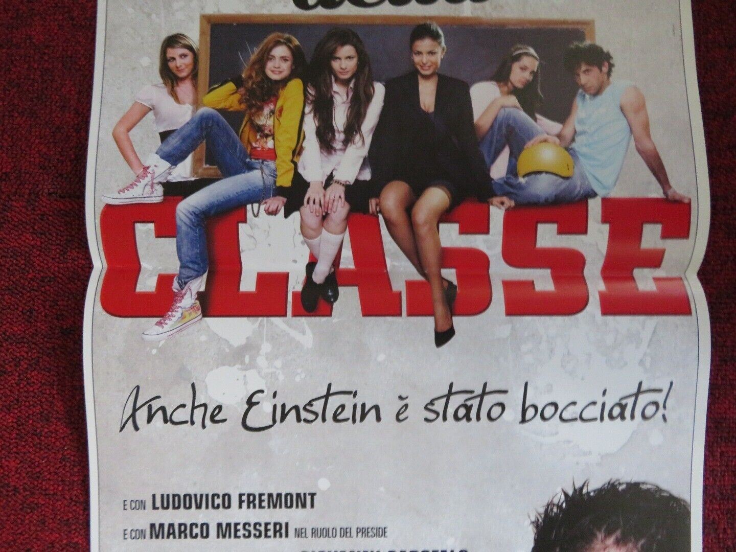ULTIMI DELLA CLASSE ITALIAN LOCANDINA (27"x13") POSTER ANDREA DE ROSA 2008 - Rendezvous Cinema