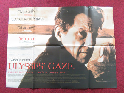 ULYSSES' GAZE UK QUAD POSTER FOLDED HARVEY KEITEL ERLAND JOSEPHSON 1995 Rendezvous Cinema Movie posters