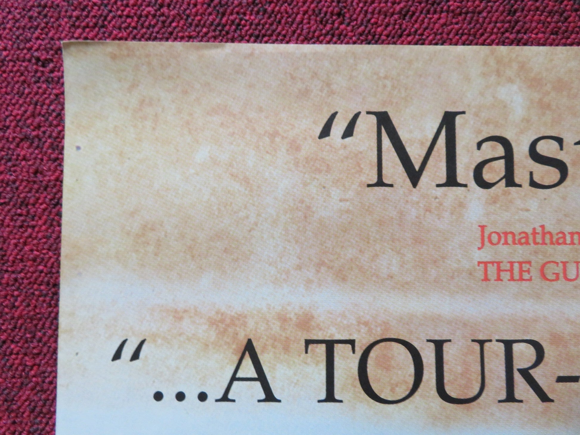 ULYSSES' GAZE UK QUAD POSTER FOLDED HARVEY KEITEL ERLAND JOSEPHSON 1995 Rendezvous Cinema Movie posters