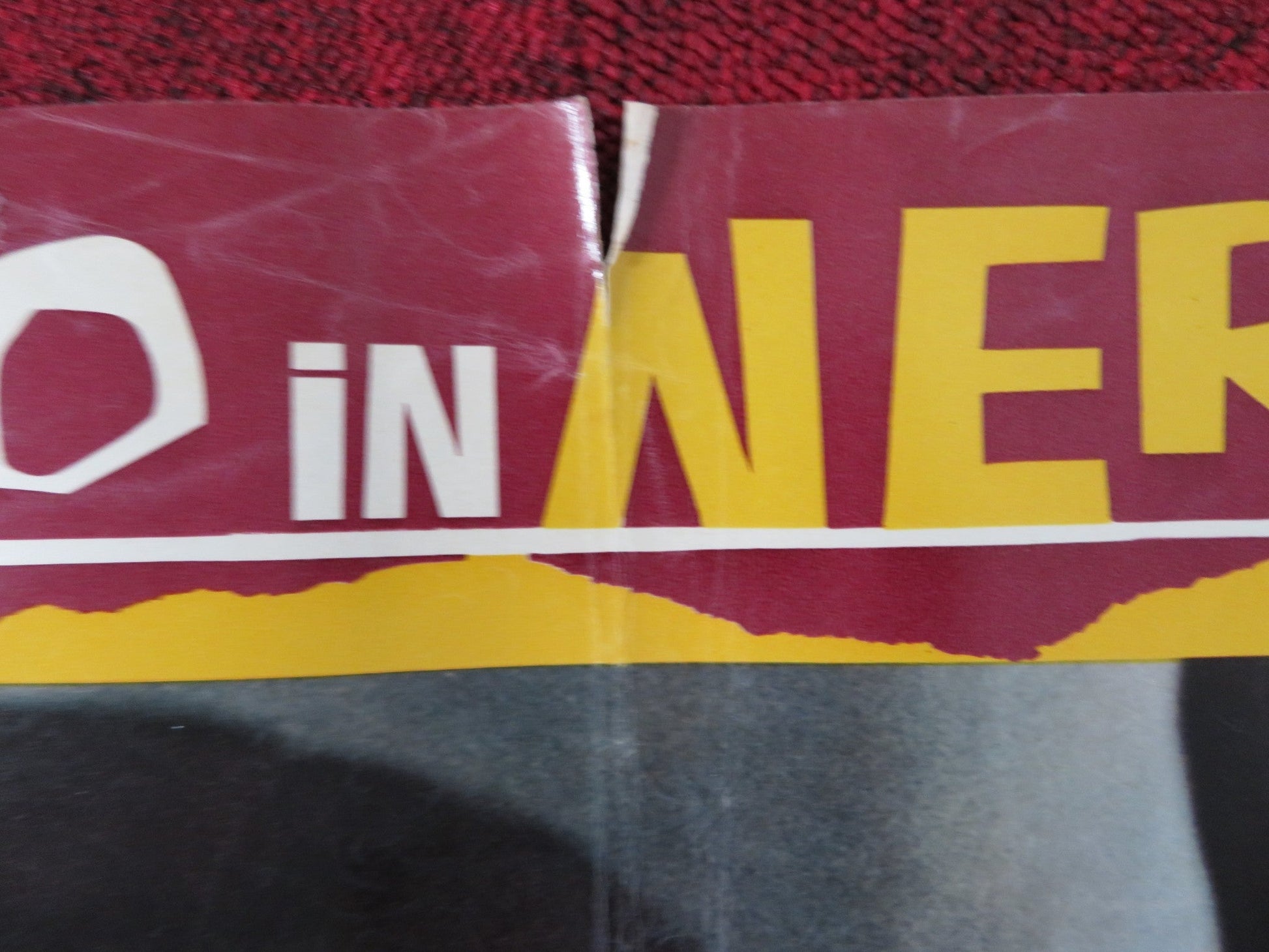 UMORISMO IN NERO - A ITALIAN FOTOBUSTA POSTER SYLVIE PIERRE BRASSEUR 1965 Rendezvous Cinema Movie posters