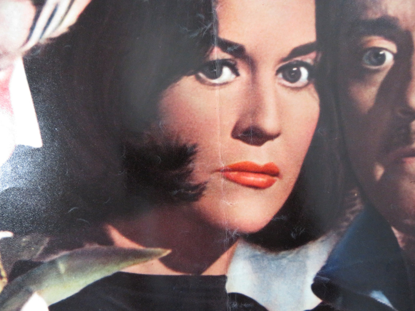 UMORISMO IN NERO - C ITALIAN FOTOBUSTA POSTER SYLVIE PIERRE BRASSEUR 1965 Rendezvous Cinema Movie posters