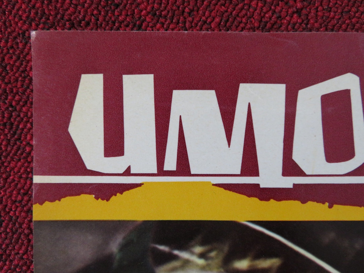 UMORISMO IN NERO - E ITALIAN FOTOBUSTA POSTER SYLVIE PIERRE BRASSEUR 1965 Rendezvous Cinema Movie posters