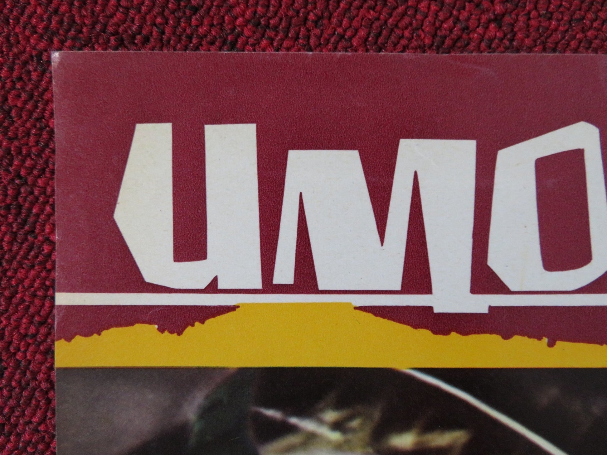 UMORISMO IN NERO - E ITALIAN FOTOBUSTA POSTER SYLVIE PIERRE BRASSEUR 1965 Rendezvous Cinema Movie posters