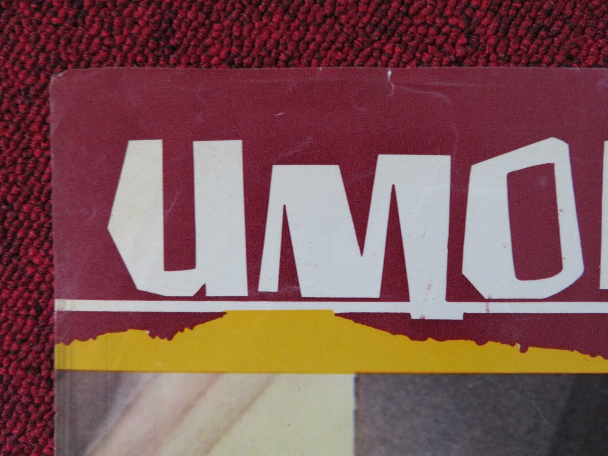 UMORISMO IN NERO - G ITALIAN FOTOBUSTA POSTER SYLVIE PIERRE BRASSEUR 1965 Rendezvous Cinema Movie posters