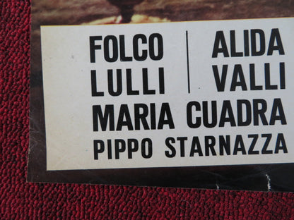 UMORISMO IN NERO - H ITALIAN FOTOBUSTA POSTER SYLVIE PIERRE BRASSEUR 1965 Rendezvous Cinema Movie posters