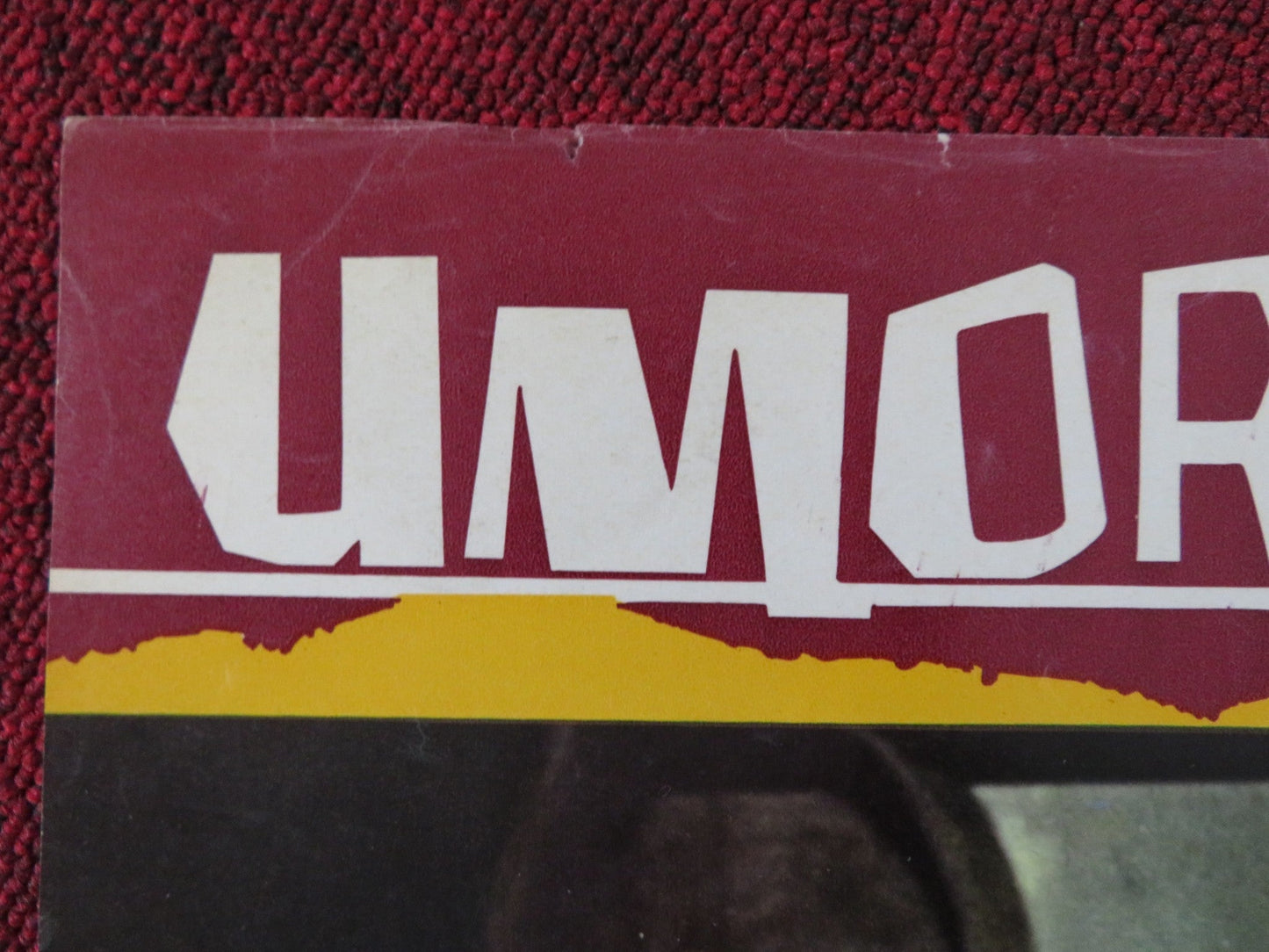 UMORISMO IN NERO - I ITALIAN FOTOBUSTA POSTER SYLVIE PIERRE BRASSEUR 1965 Rendezvous Cinema Movie posters