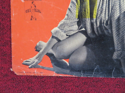 UN AMORE A ROMA - B ITALIAN FOTOBUSTA POSTER MYLENE DEMONGEOT MARTINELLI 1960 Rendezvous Cinema Movie posters