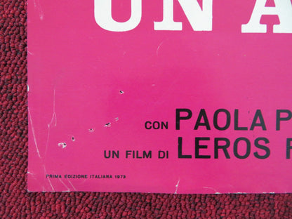 UN AMORE COSI' FRAGILE, COSI' VIOLENTO ITALIAN FOTOBUSTA POSTER PITAGORA 1973 Rendezvous Cinema Movie posters
