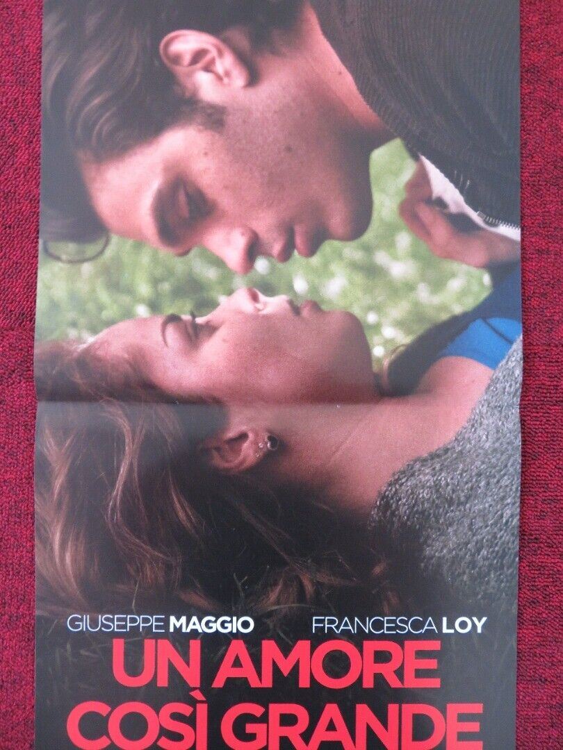 UN AMORE COSI GRANDE ITALIAN LOCANDINA (26.5"x12.5") POSTER GIUSEPPE MAGGIO '18 Rendezvous Cinema Movie posters