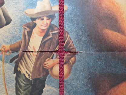 UN CAMINO AL CIELO FOLDED MEXICAN POSTER GERADO REYES JUAN GALLARDO 1975 Rendezvous Cinema Movie posters