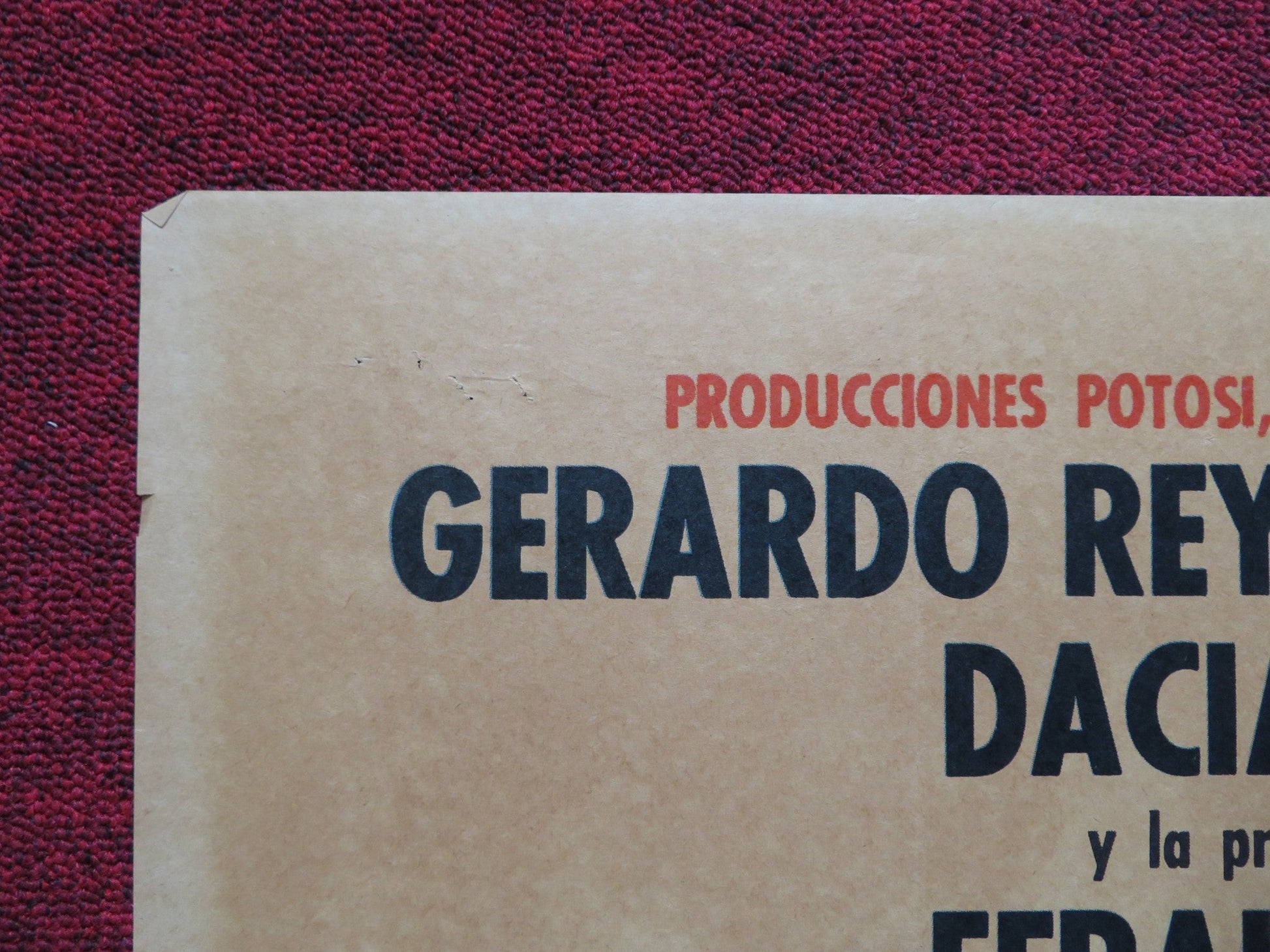 UN CAMINO AL CIELO FOLDED MEXICAN POSTER GERADO REYES JUAN GALLARDO 1975 Rendezvous Cinema Movie posters
