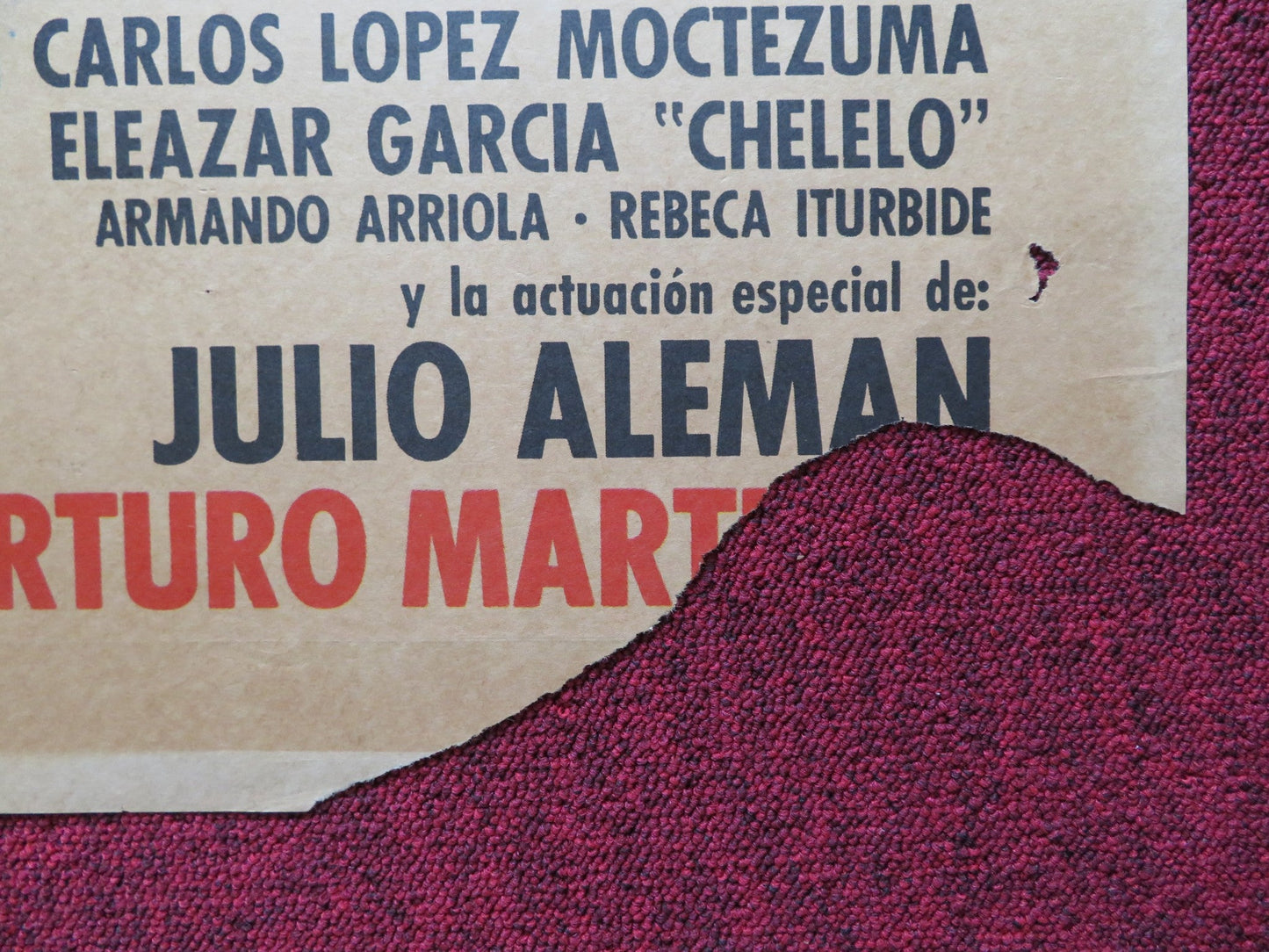 UN CAMINO AL CIELO FOLDED MEXICAN POSTER GERADO REYES JUAN GALLARDO 1975 Rendezvous Cinema Movie posters