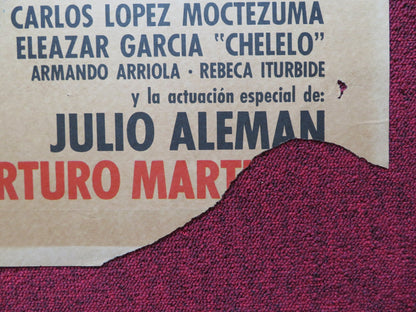 UN CAMINO AL CIELO FOLDED MEXICAN POSTER GERADO REYES JUAN GALLARDO 1975 Rendezvous Cinema Movie posters