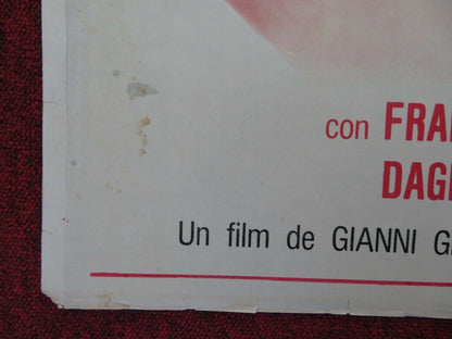 UN CASO DI COSCIENZA FOLDED ARGENTINA ONE SHEET POSTER LANDO BUZZANCA 1970 Movie posters