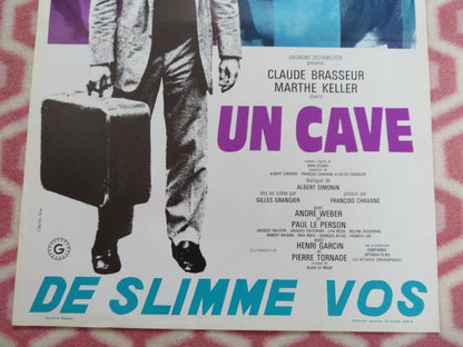 UN CAVE / A Loser BELGIUM (21.5"x14.5") POSTER CLAUDE BRASSEUR MARTHE KELLER '72 Movie posters