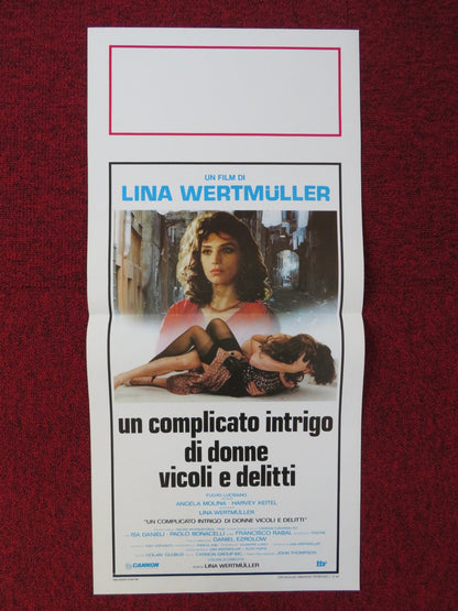 UN COMPLICATO INTRIGO DI DONNE VICOLI E DELITTI ITALIAN LOCANDINA POSTER 1986 Rendezvous Cinema Movie posters
