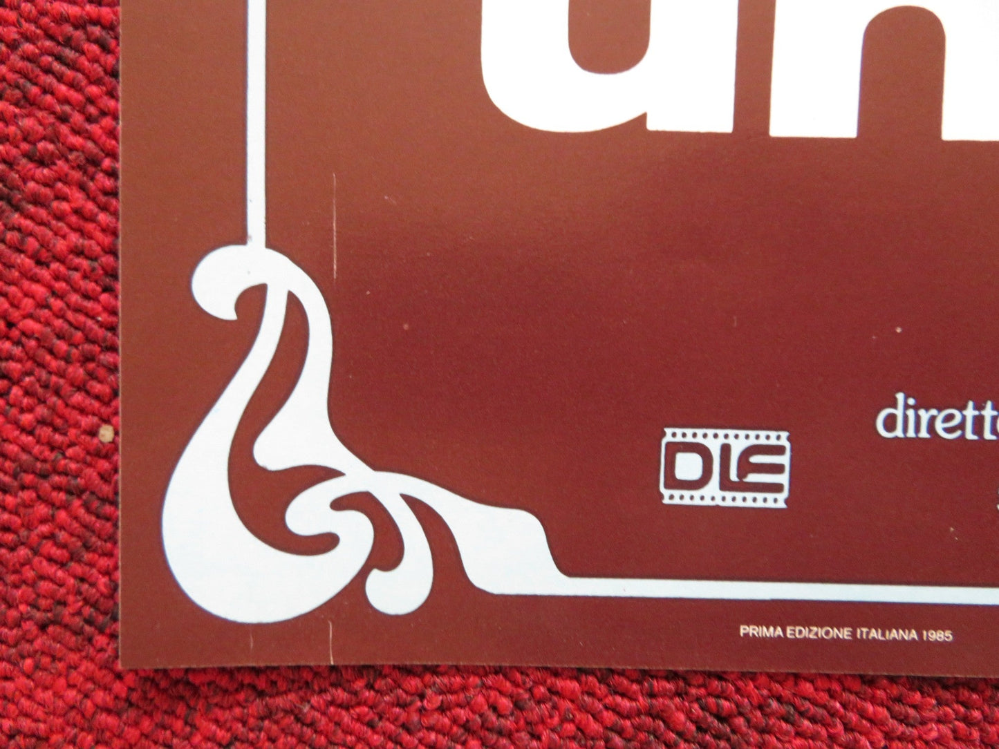 UN CORPO DA SPIARE - A ITALIAN FOTOBUSTA POSTER SYLVIA KRISTEL CANNON 1985 Rendezvous Cinema Movie posters