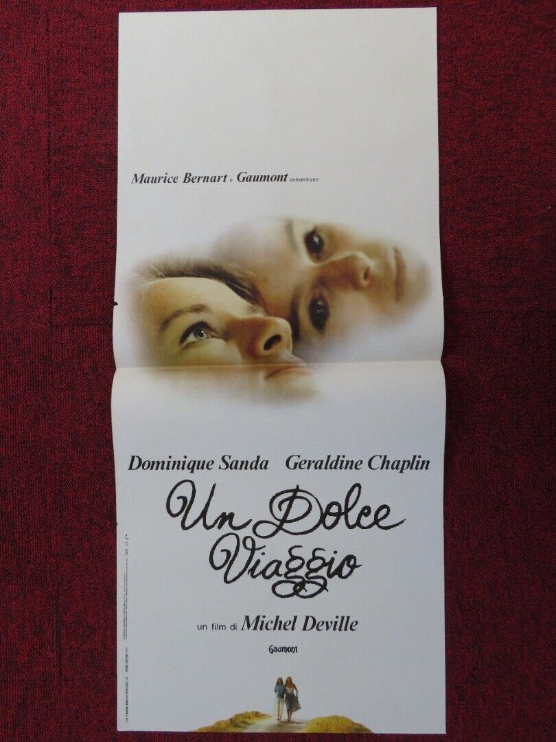 UN DOLCE VIAGGIO ITALIAN LOCANDINA (27.5"x12.5") POSTER DOMINIQUE SANDA 1981 Movie posters