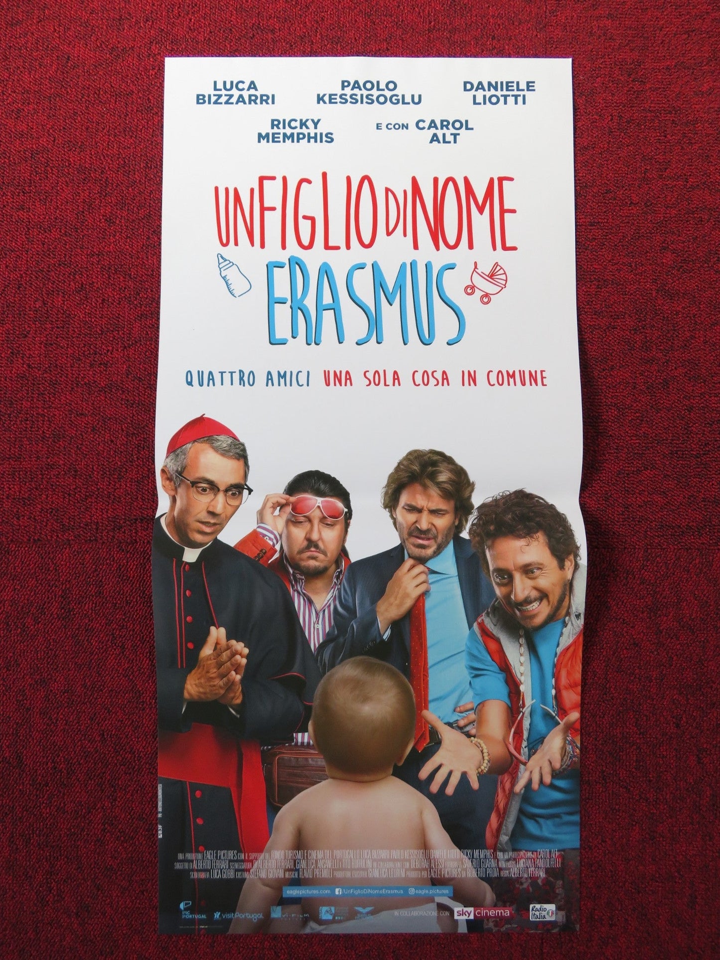UN FIGLIO DI NOME ERASMUS ITALIAN LOCANDINA POSTER LUCA BIZZARRI 2020 Rendezvous Cinema Movie posters