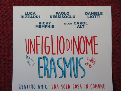UN FIGLIO DI NOME ERASMUS ITALIAN LOCANDINA POSTER LUCA BIZZARRI 2020 Rendezvous Cinema Movie posters