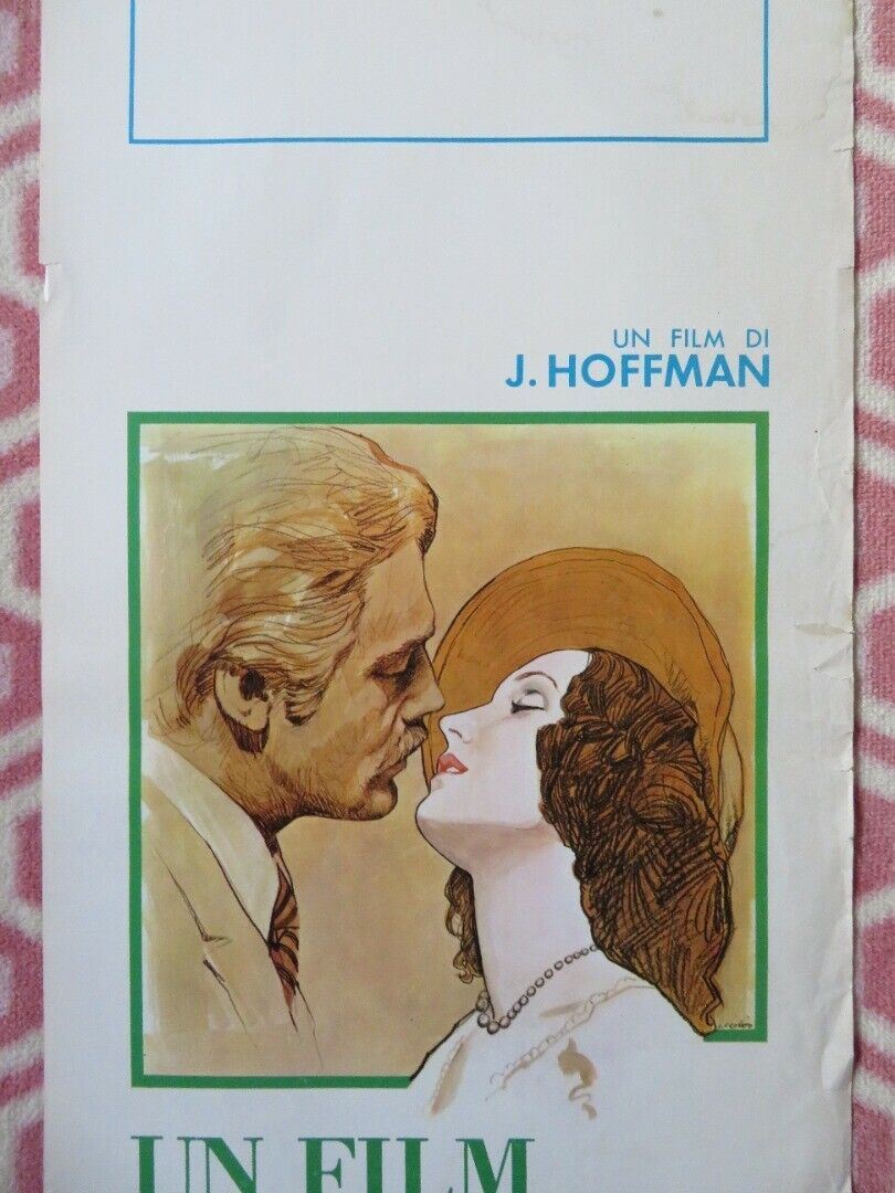 UN FILM D'AMORE / The Leper ITALIAN LOCANDINA (27.5"x13") POSTER 1982 Movie posters