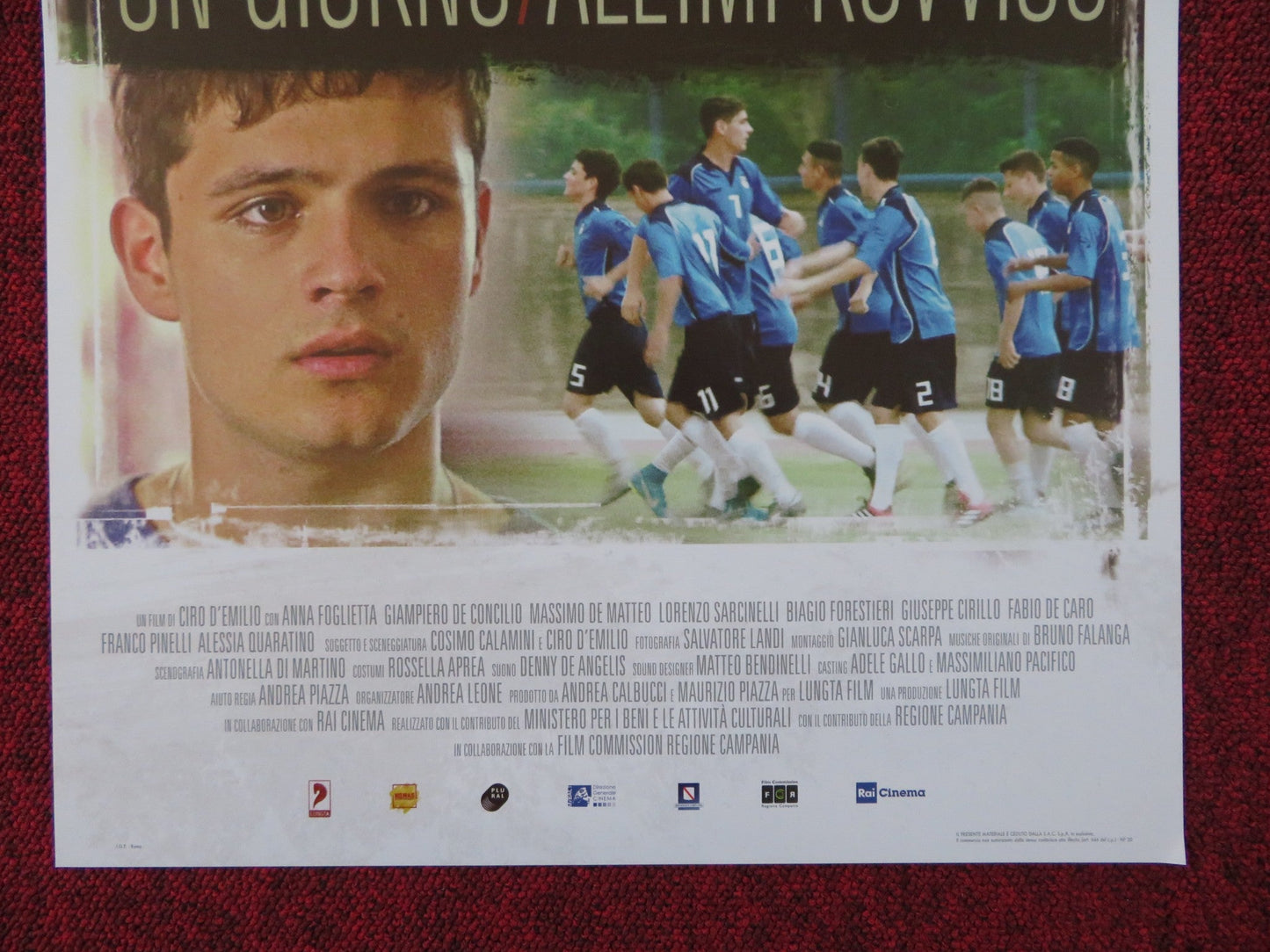 UN GIORNO ALL'IMPROVVISO ITALIAN LOCANDINA POSTER ANNA FOGLIETTA 2018 Rendezvous Cinema Movie posters