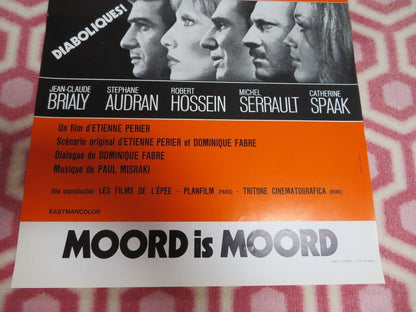 UN MEURTE EST UN MEURTRE/ Murder Is a Murder BELGIUM (21"x 13.5) POSTER 1972 Movie posters