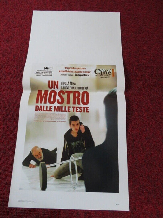 UN MOSTRO DALLE MILLE TESTE ITALIAN LOCANDINA (26.5"x13") POSTER JANA RALUY 2015 Movie posters