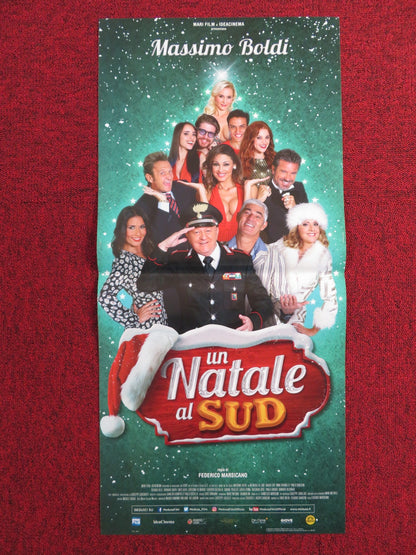 UN NATALE AL SUD ITALIAN LOCANDINA POSTER MASSIMO BOLDI BIAGIO IZZO 2016 Rendezvous Cinema Movie posters