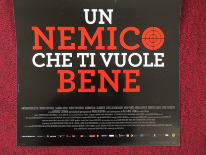 UN NEMICO CHE TI VUOLE BENE ITALIAN LOCANDINA POSTER ANTONIO FOLLETTO 2018 Rendezvous Cinema Movie posters