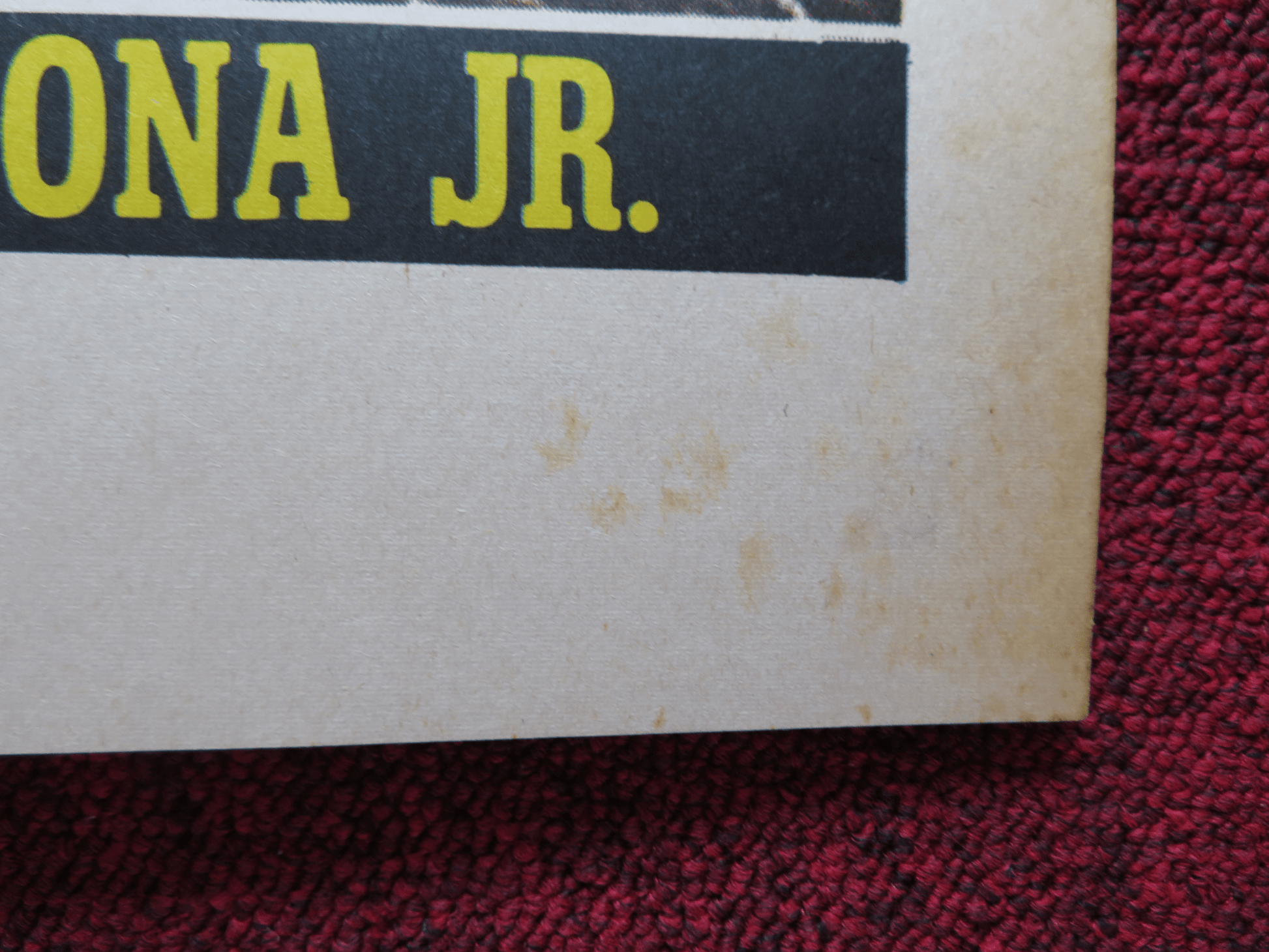 UN PIRATA DE DOCE ANOS FOLDED MEXICAN POSTER HUGO STIGLITZ AL COSTER 1972 Rendezvous Cinema Movie posters