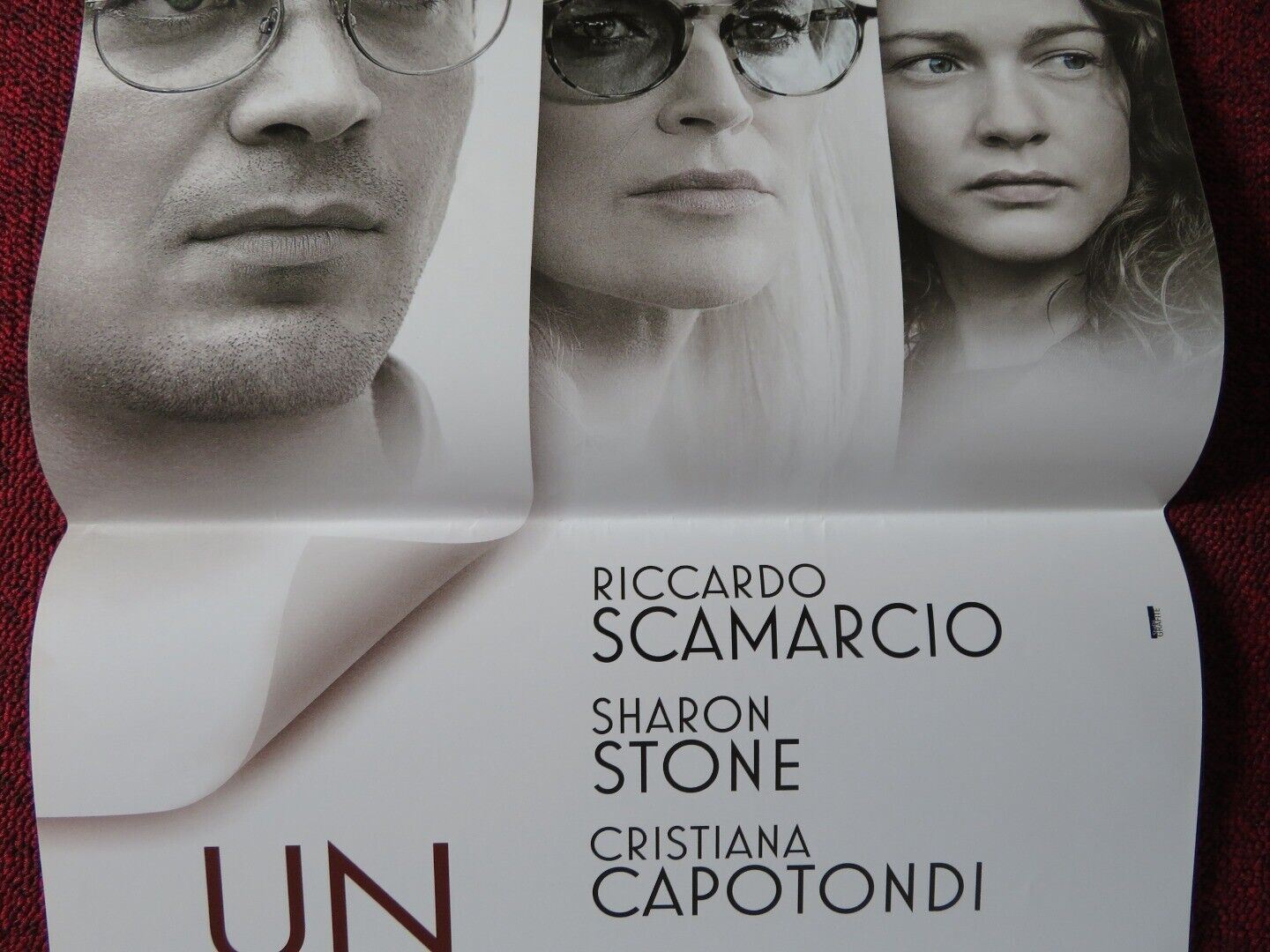 UN RAGAZZO D'ORO ITALIAN LOCANDINA (27"x12.5") POSTER SHARON STONE 2014 - Rendezvous Cinema
