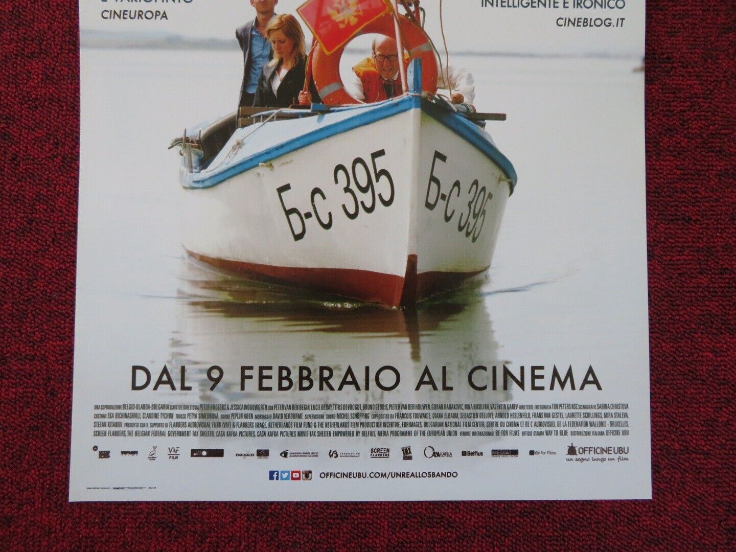 UN RE ALLO SBANDO ITALIAN LOCANDINA (26.5"x12.5") POSTER PETER VAN DEN 2016 Rendezvous Cinema Movie posters