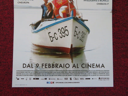 UN RE ALLO SBANDO ITALIAN LOCANDINA (26.5"x12.5") POSTER PETER VAN DEN 2016 Rendezvous Cinema Movie posters