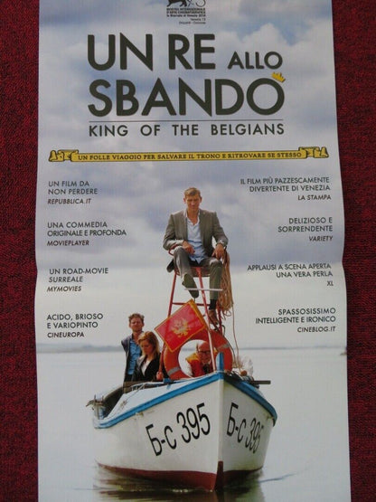 UN RE ALLO SBANDO ITALIAN LOCANDINA (26.5"x12.5") POSTER PETER VAN DEN 2016 Rendezvous Cinema Movie posters