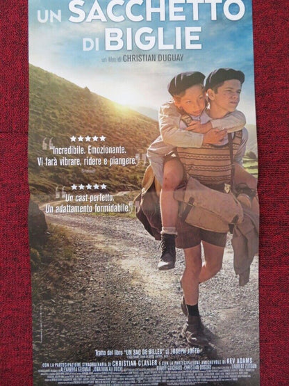 UN SACCHETTO DI BIGLIE ITALIAN LOCANDINA (26.5"x12.5") POSTER P BRUEL 2017 Rendezvous Cinema Movie posters