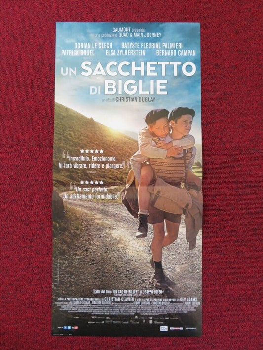 UN SACCHETTO DI BIGLIE ITALIAN LOCANDINA (26.5"x12.5") POSTER P BRUEL 2017 Rendezvous Cinema Movie posters