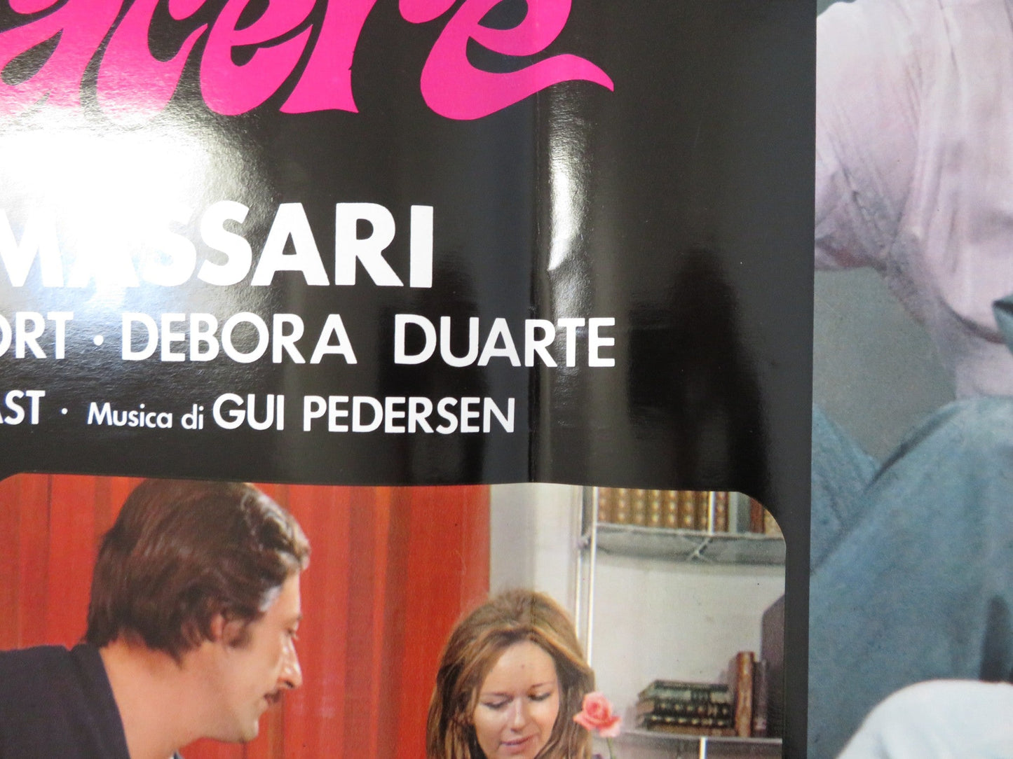 UN SOFFIO DI PIACERE - A ITALIAN FOTOBUSTA POSTER LEA MASSARI ROCHEFORT 1970 Rendezvous Cinema Movie posters