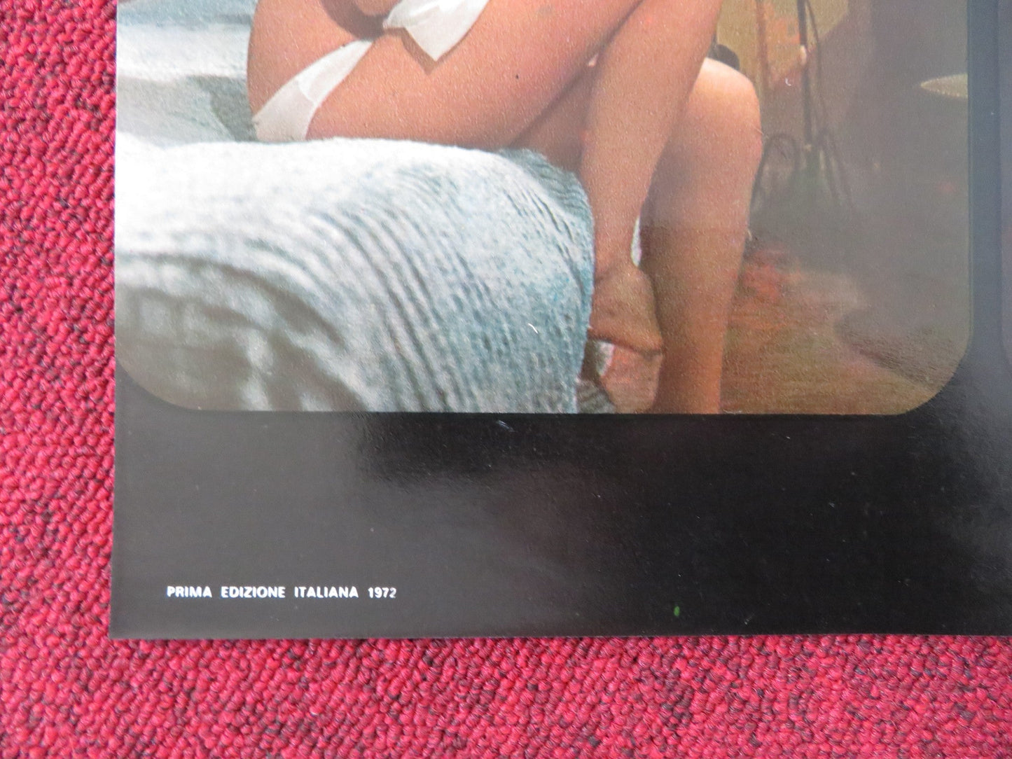 UN SOFFIO DI PIACERE - A ITALIAN FOTOBUSTA POSTER LEA MASSARI ROCHEFORT 1970 Rendezvous Cinema Movie posters