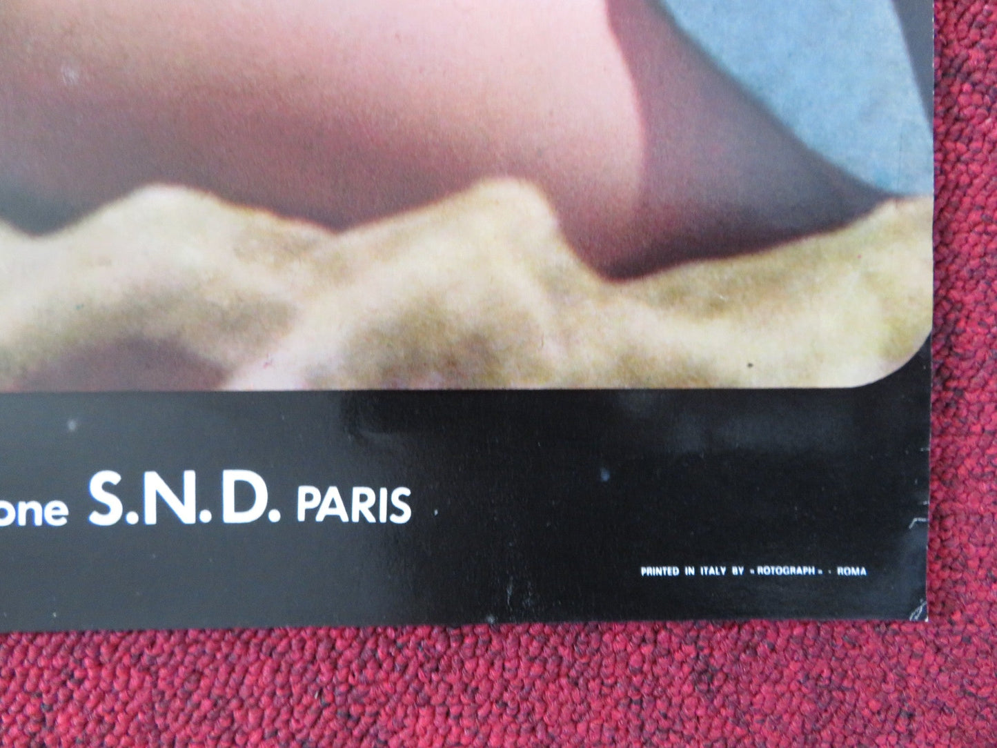 UN SOFFIO DI PIACERE - B ITALIAN FOTOBUSTA POSTER LEA MASSARI ROCHEFORT 1970 Rendezvous Cinema Movie posters