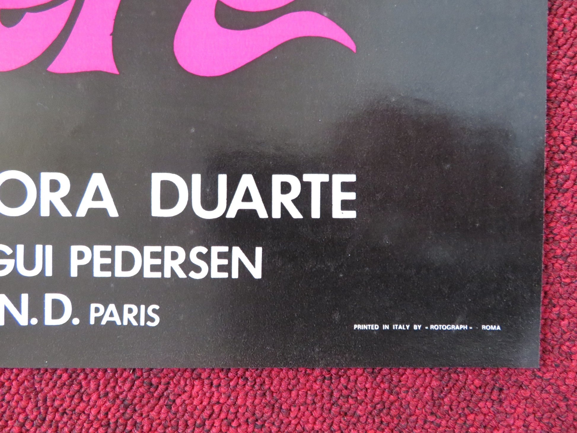 UN SOFFIO DI PIACERE - C ITALIAN FOTOBUSTA POSTER LEA MASSARI ROCHEFORT 1970 Rendezvous Cinema Movie posters