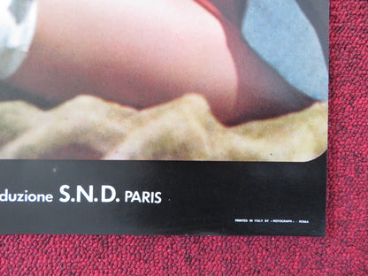 UN SOFFIO DI PIACERE - D ITALIAN FOTOBUSTA POSTER LEA MASSARI ROCHEFORT 1970 Rendezvous Cinema Movie posters