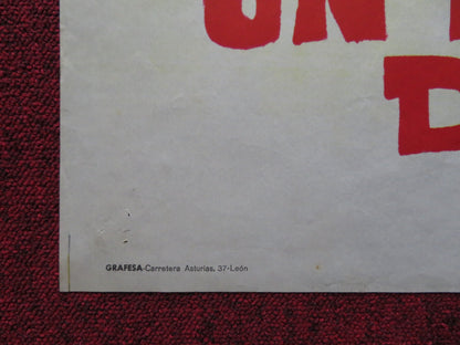 UN TIPO DIFICIL DE MATAR SPANISH POSTER RAMON BUGARINI SLIM PICKENS 1967 Rendezvous Cinema Movie posters