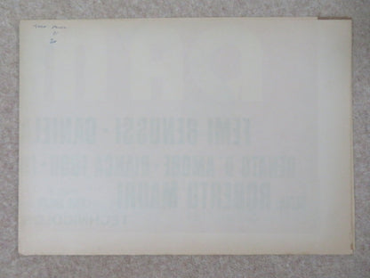 UN TORO DA MONTA ITALIAN 2 FOGLIO POSTER FEMI BENUSSI DANIELA GIORDANO 1976 Rendezvous Cinema Movie posters