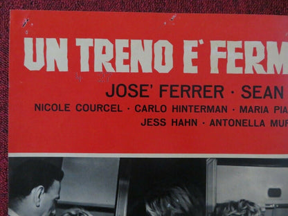 UN TRENO E' FERMO A BERLINO / STOP TRAIN 349 ITALIAN FOTOBUSTA POSTER 1963 - Rendezvous Cinema