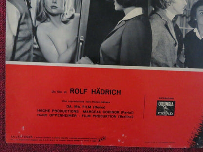 UN TRENO E' FERMO A BERLINO / STOP TRAIN 349 ITALIAN FOTOBUSTA POSTER 1963 - Rendezvous Cinema