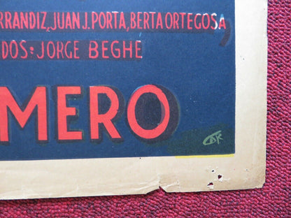 UN TROPEZON CUALQUIERA DA EN LA VIDA FOLDED ARGENTINA POSTER ALBERTO CASTILLO - Rendezvous Cinema