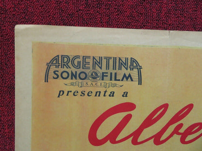 UN TROPEZON CUALQUIERA DA EN LA VIDA FOLDED ARGENTINA POSTER ALBERTO CASTILLO - Rendezvous Cinema