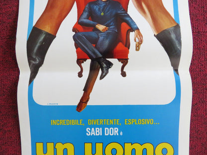 UN UOMO DA LETTO / CREAM ITALIAN LOCANDINA POSTER SABI DORR ROLF ZACKER 1972 Rendezvous Cinema Movie posters